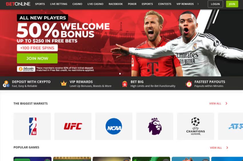 betonline casino welcome bonus