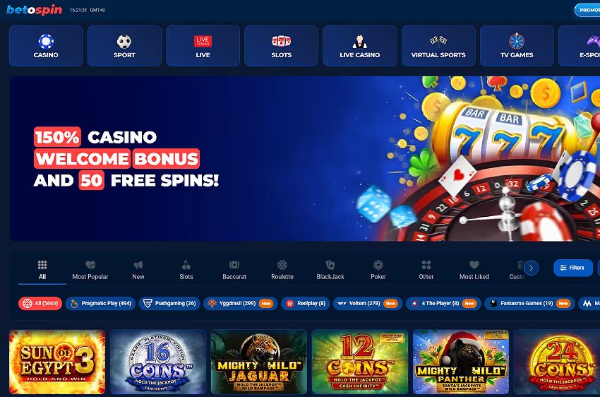 betospin casino welcome bonus