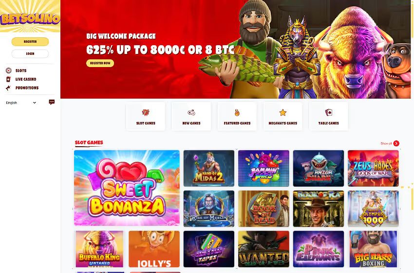 betsolino casino welcome bonus
