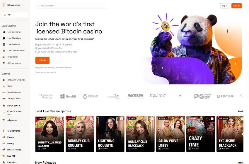 bitcasino.io welcome bonus