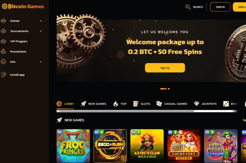 bitcoin casino welcome bonus