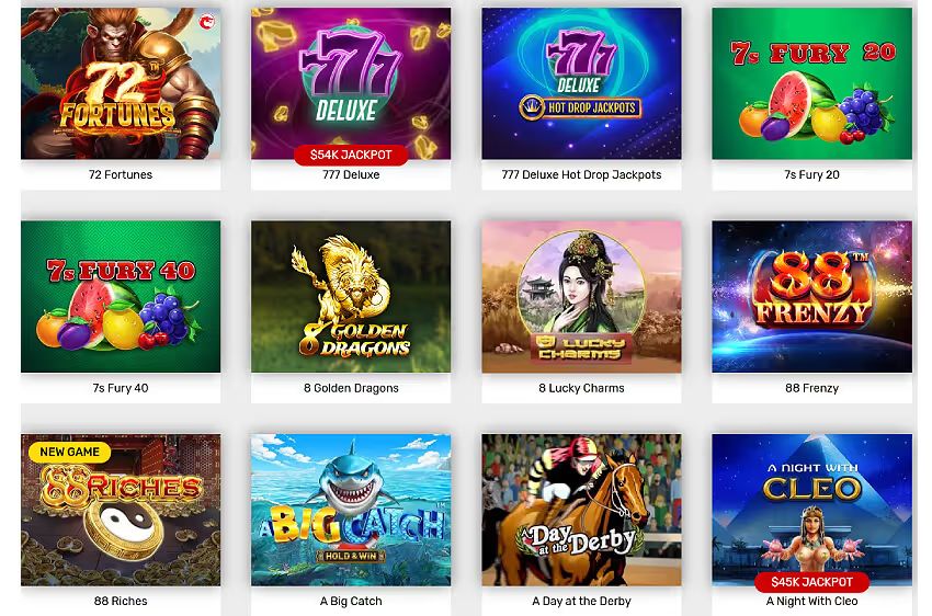 bovada casino online slots