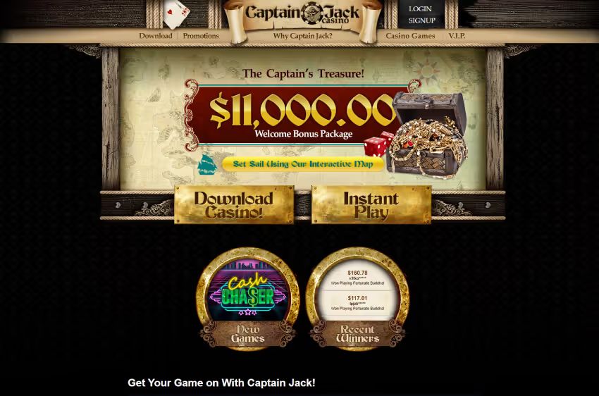 captain jack casino welcome bonus