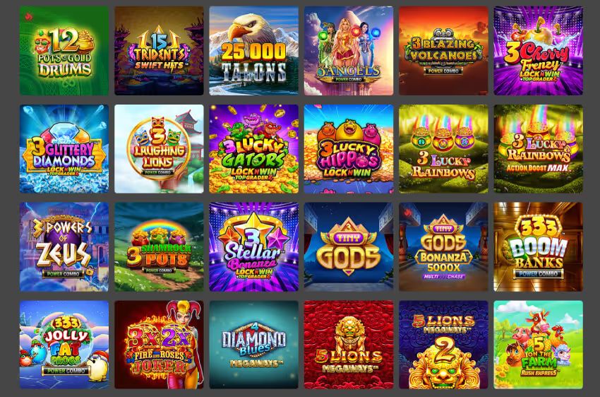 casino action online slots