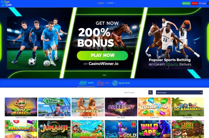 casino winner welcome bonus