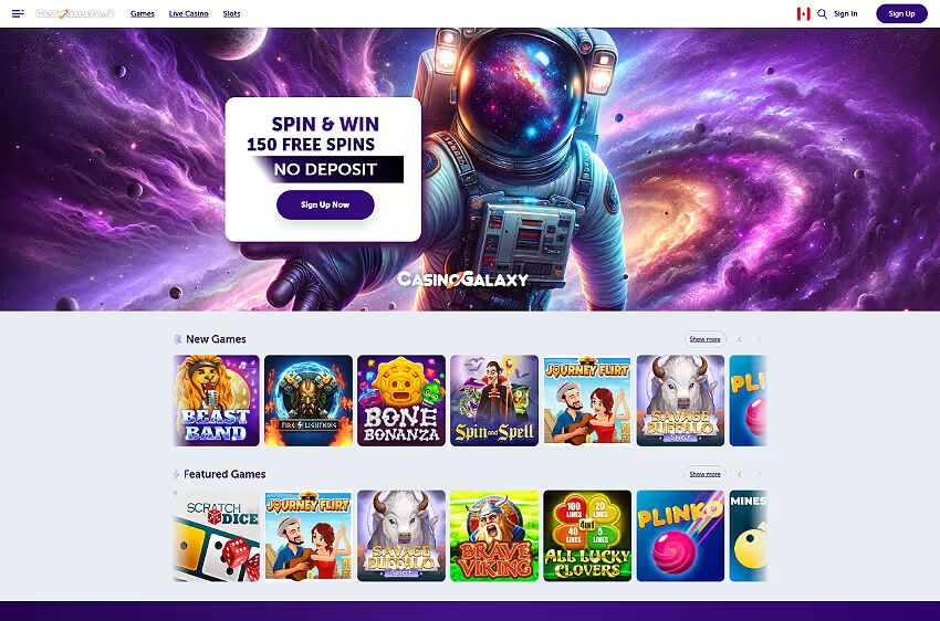 casinogalaxy casino welcome bonus
