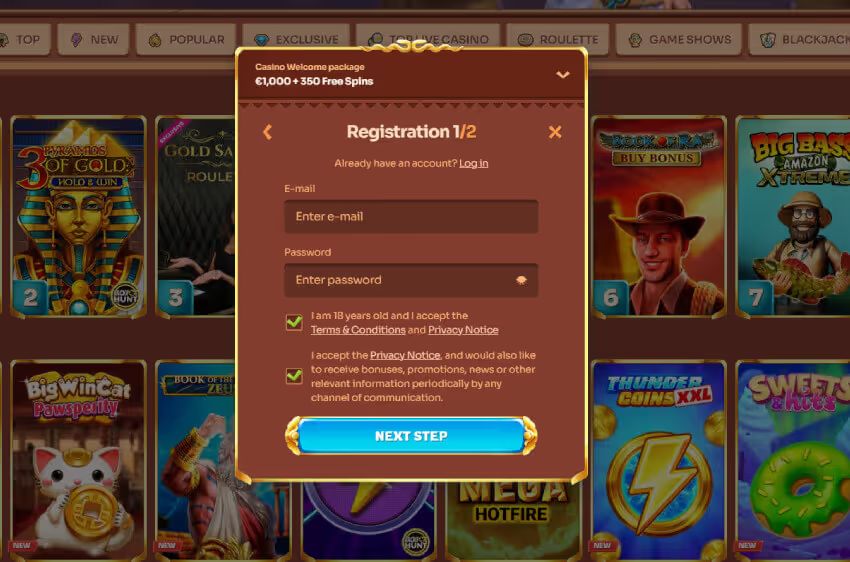cleobetra casino new player login