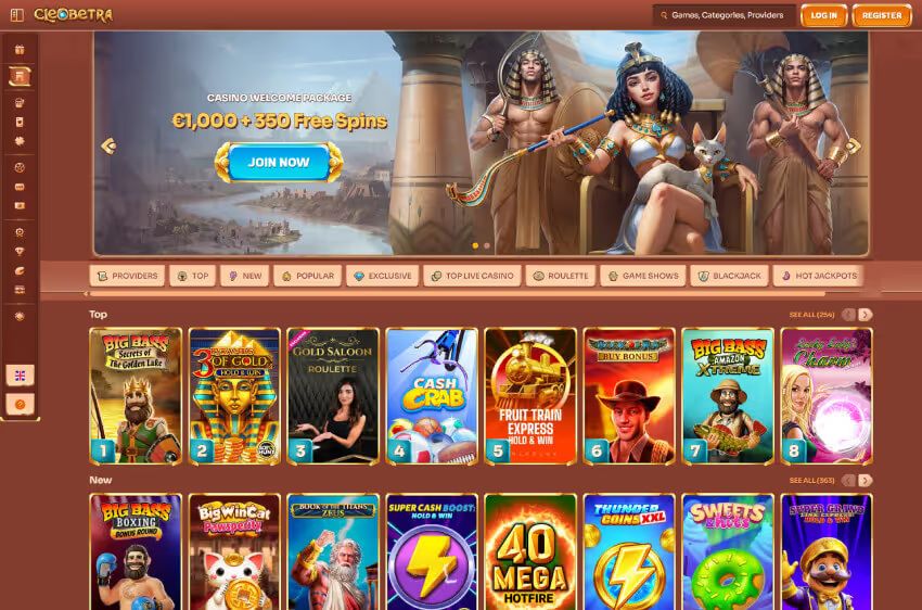 cleobetra casino welcome bonus