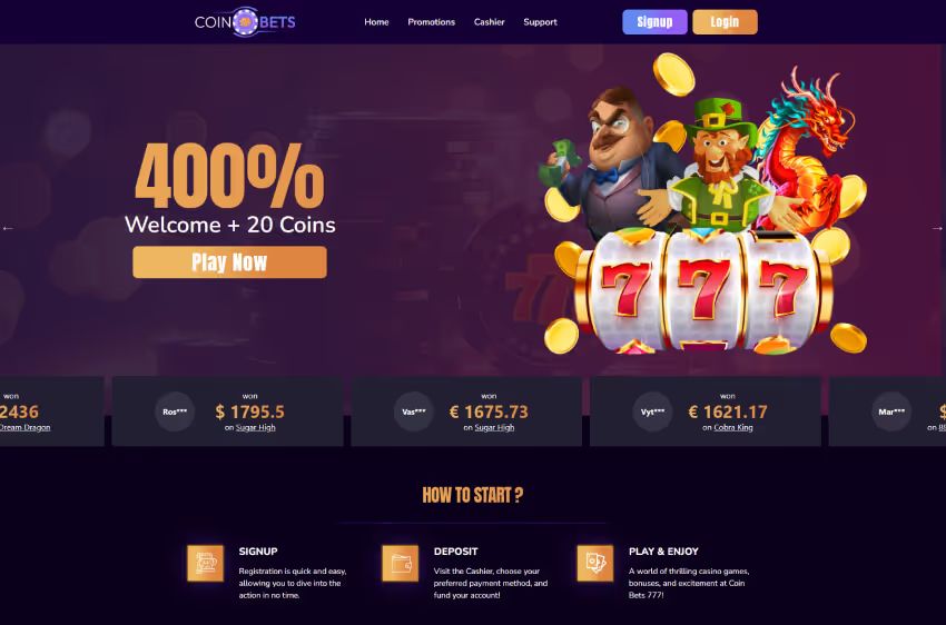 casinobets777 casino welcome bonus