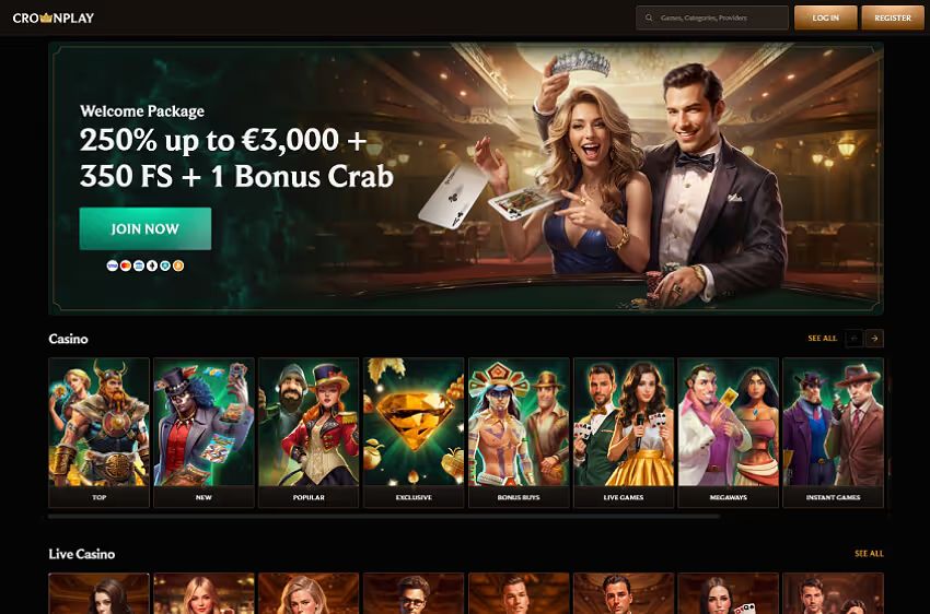crownplay casino welcome bonus