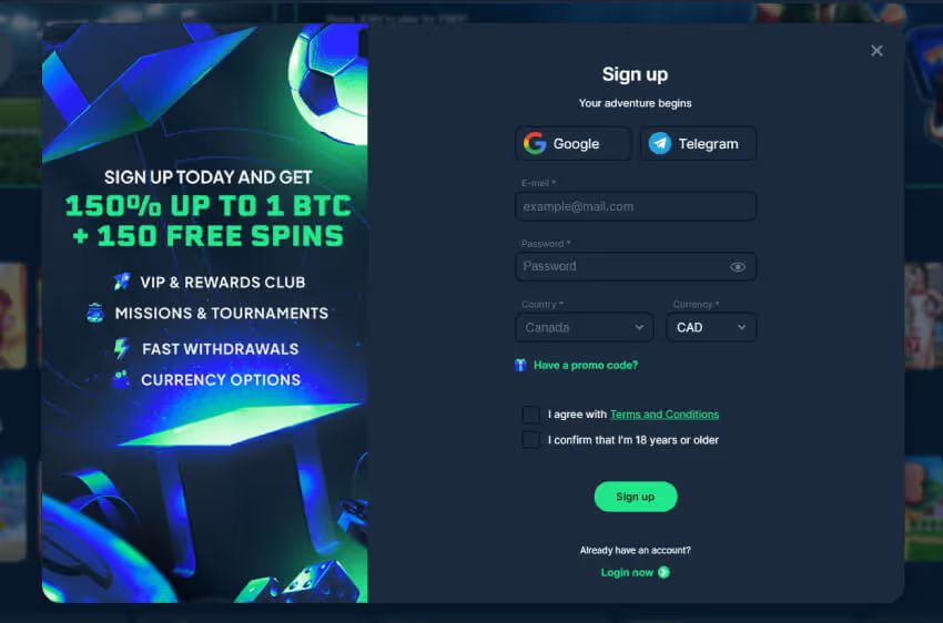 cryptobetsports casino login