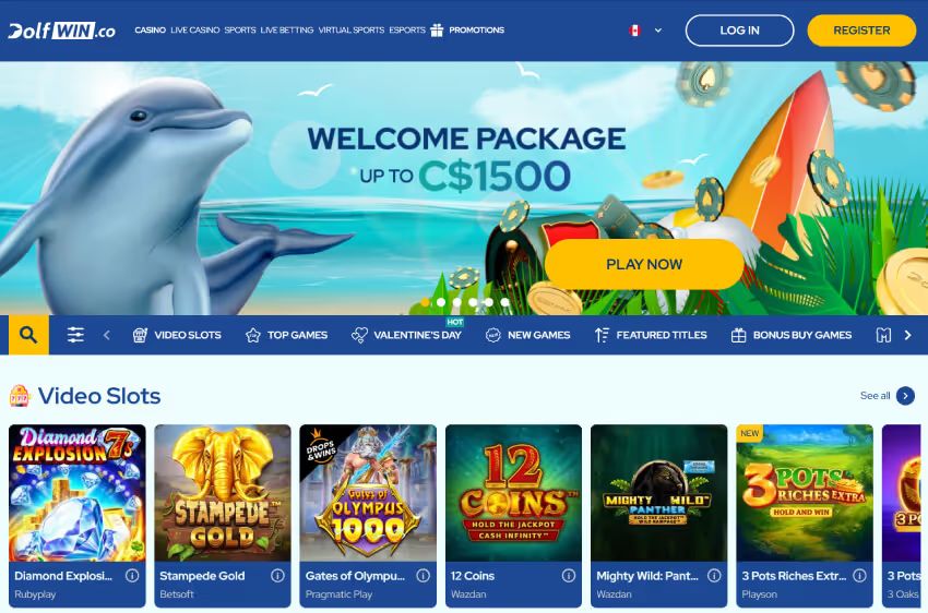dolfwin casino welcome bonus