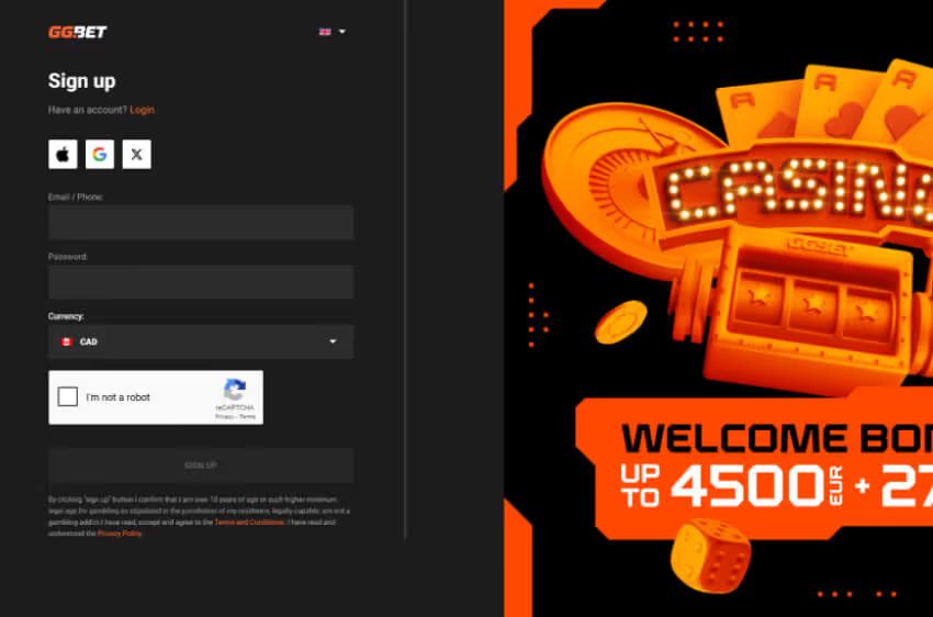 ggbet casino new player login