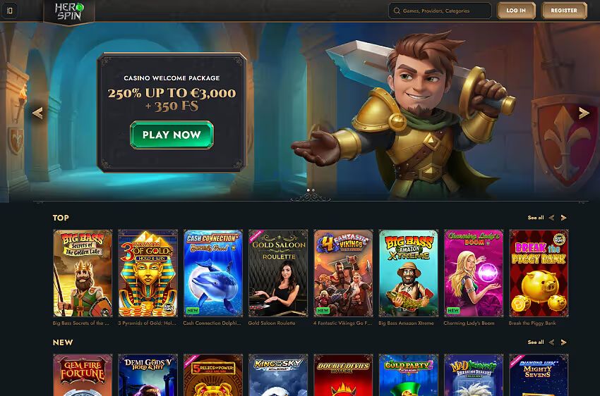 herospin casino welcome bonus