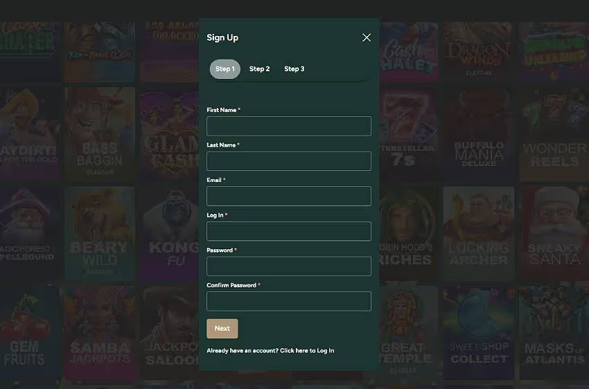 inetbet casino new player login