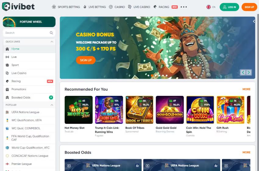 ivibet casino welcome bonus