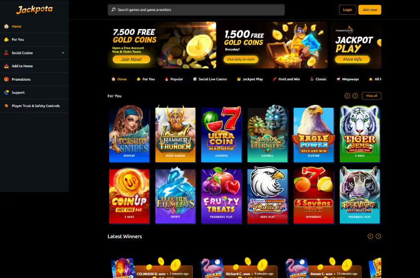 jackpota casino welcome bonus