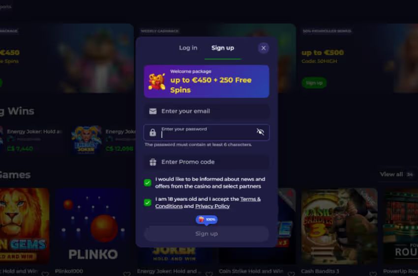 lazybar casino new player login