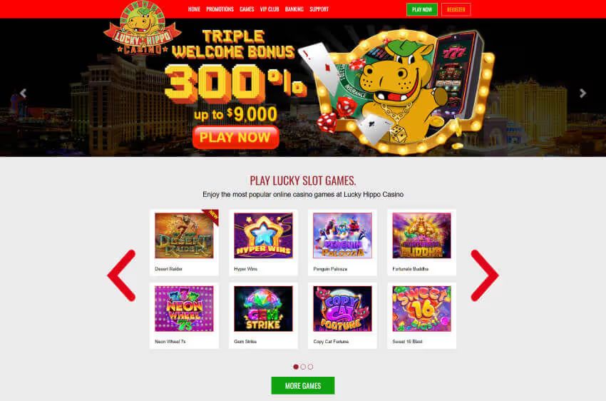 lucky hippo casino welcome bonus
