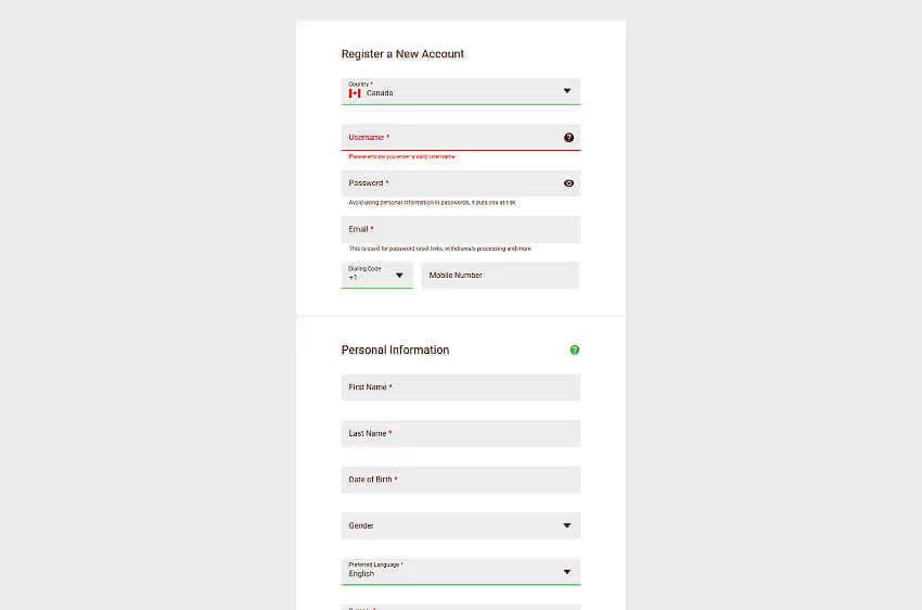 lucky nugget casino new player login