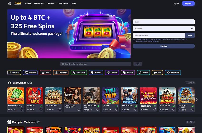 mbit casino welcome bonus