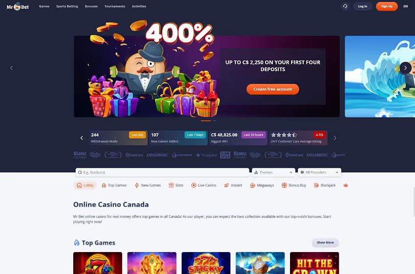 mr.bet casino welcome bonus