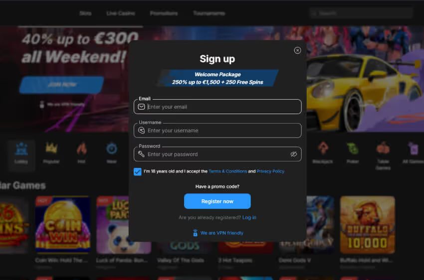 Need For Spin Casino New Player Login