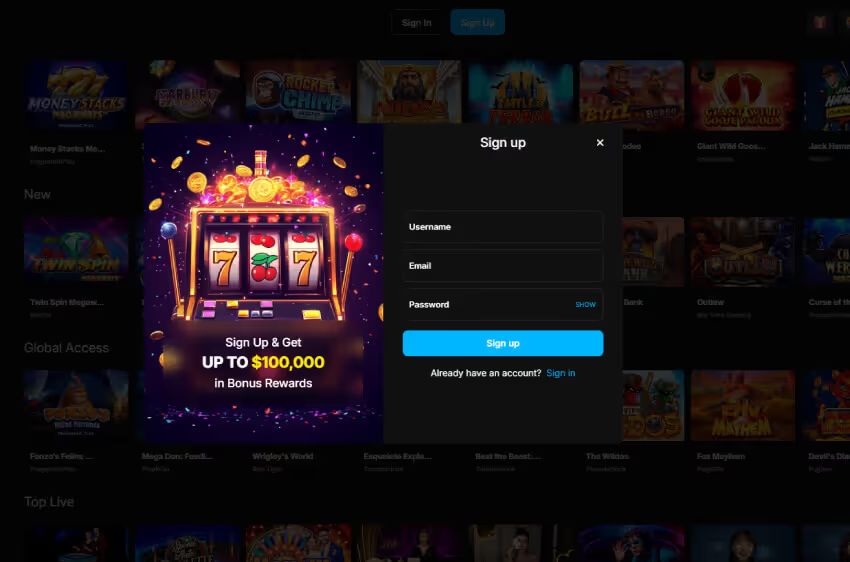 niyvi casino new player login