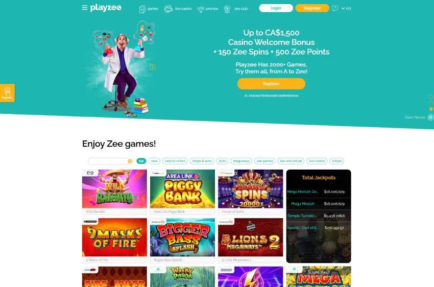 playzee casino welcome bonus