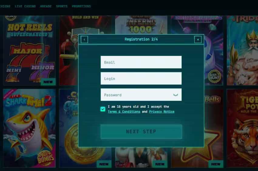 powerup casino new player login