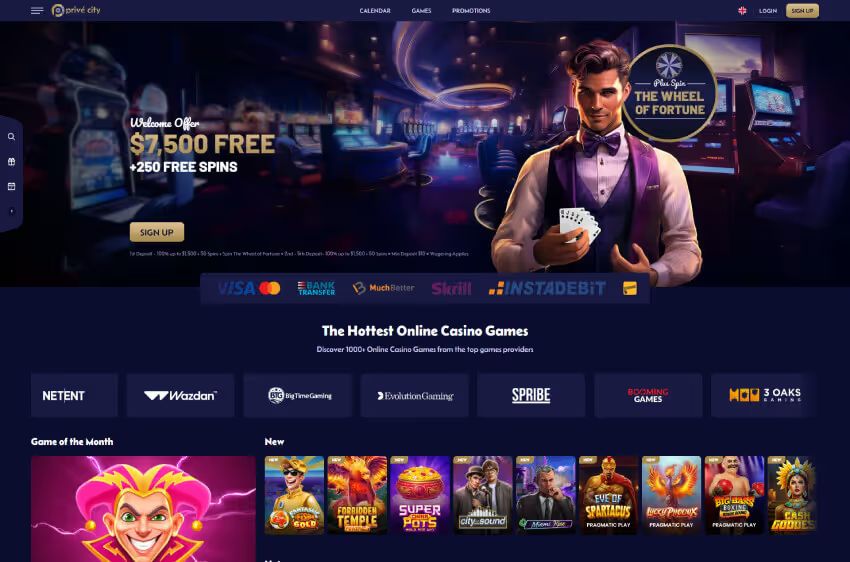 prive city casino welcome bonus