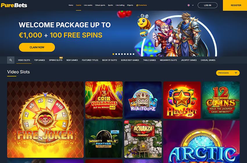 purebets casino welcome bonus