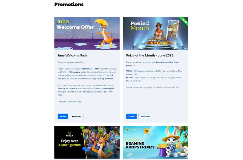 ripper casino welcome bonus