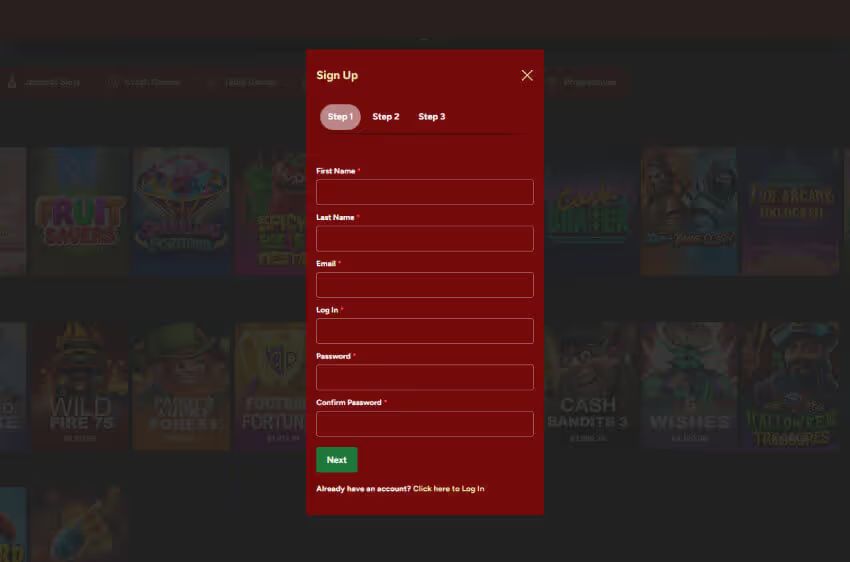 silversands casino new player login