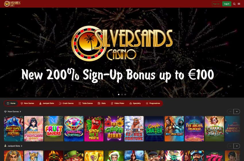 silversands casino welcome bonus