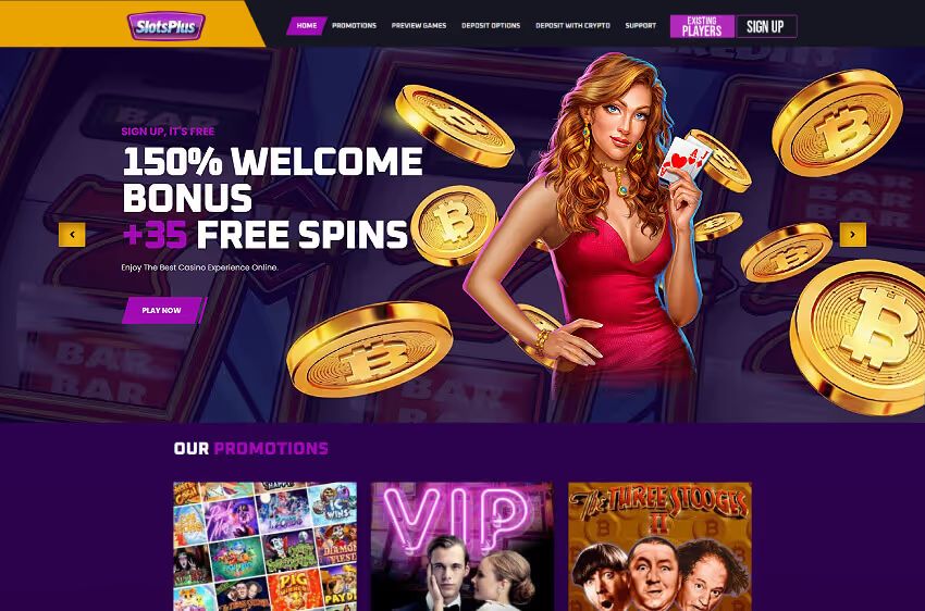 slotsplus casino welcome bonus