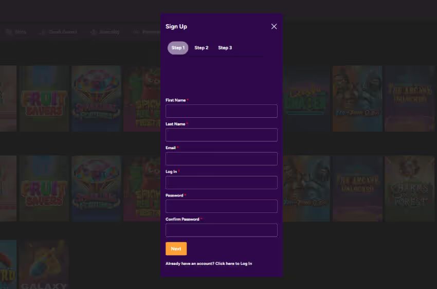 spinoverse casino new player login