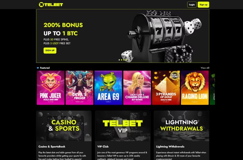 telbet casino welcome bonus