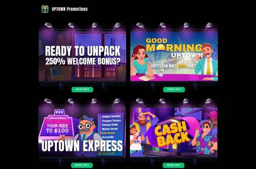 uptown pokies casino welcome bonus