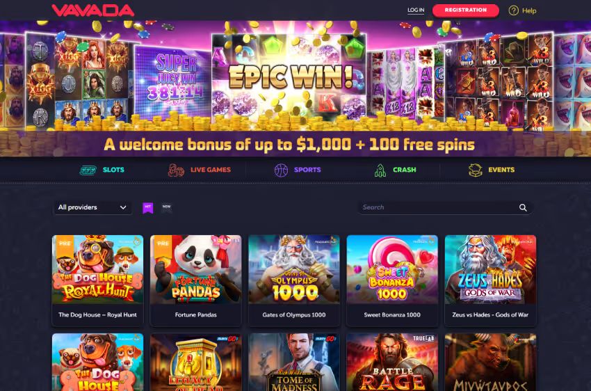 vavada casino welcome bonus