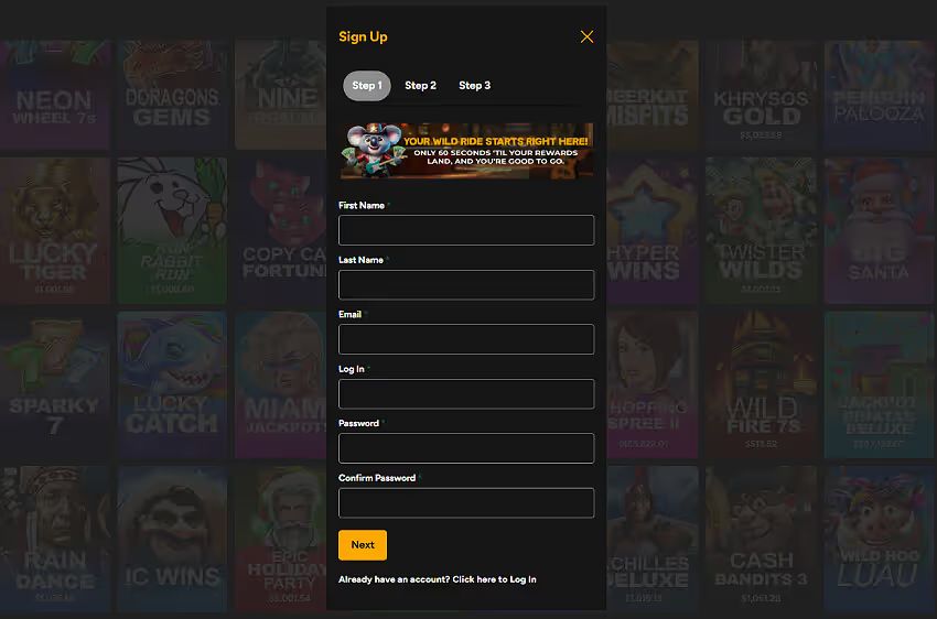 wicked pokies casino new player login