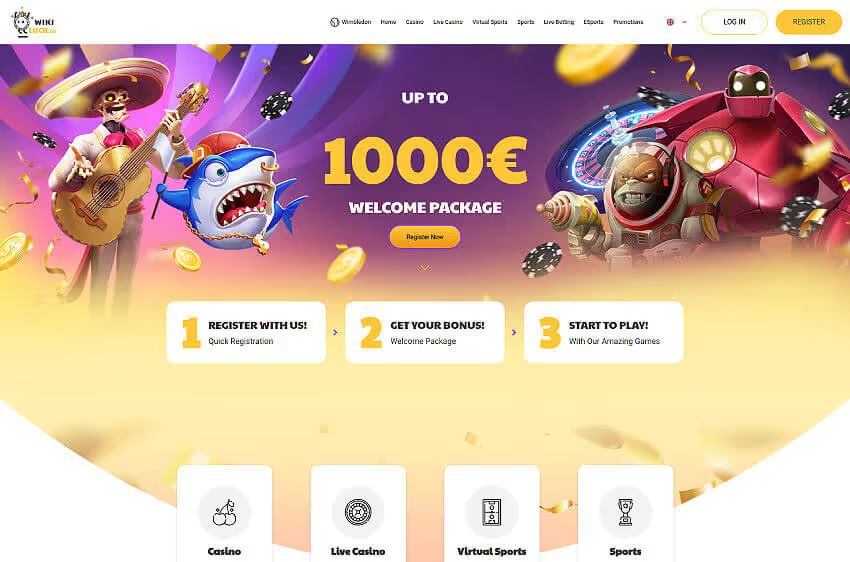 wikiluck casino welcome bonus