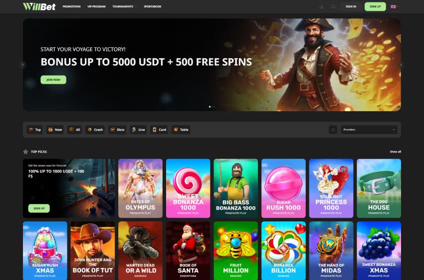 willlbet casino welcome bonus