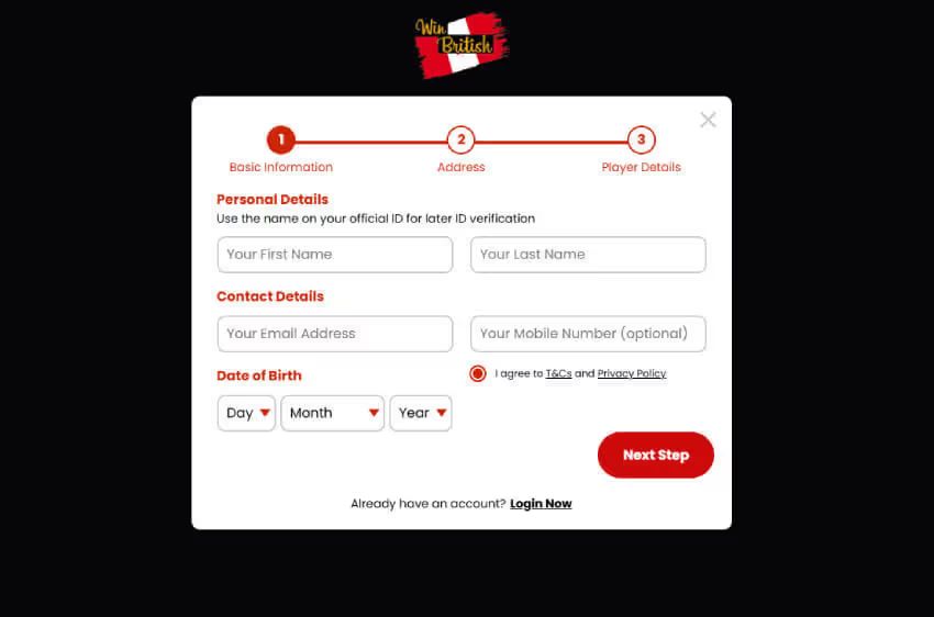 win british casino new player login
