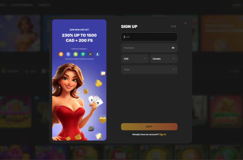 winpulse casino new player login