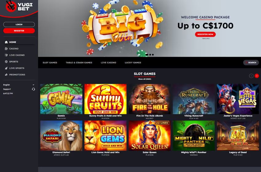 yugibet casino welcome bonus