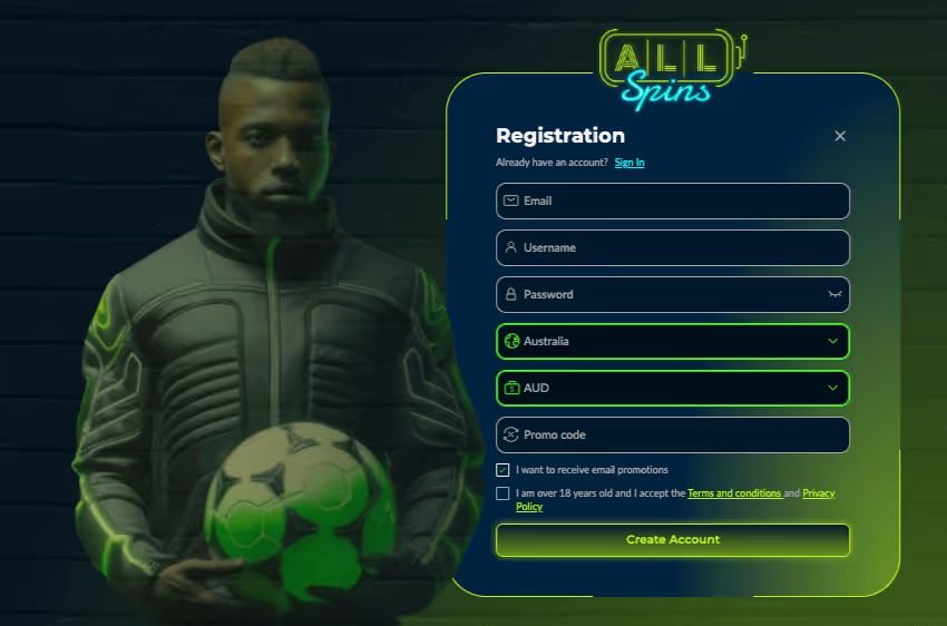 allspins casino login
