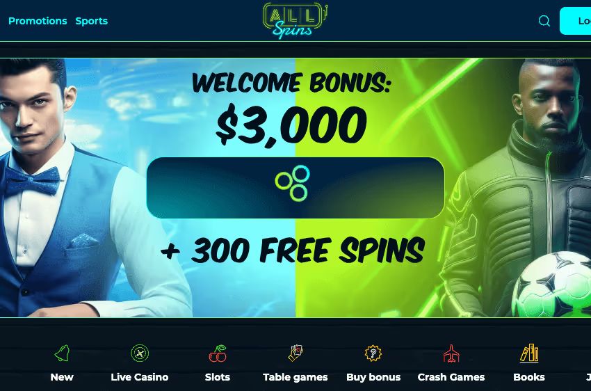 allspins casino welcome bonus