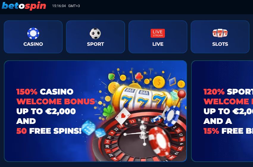 betospin casino wecome bonus