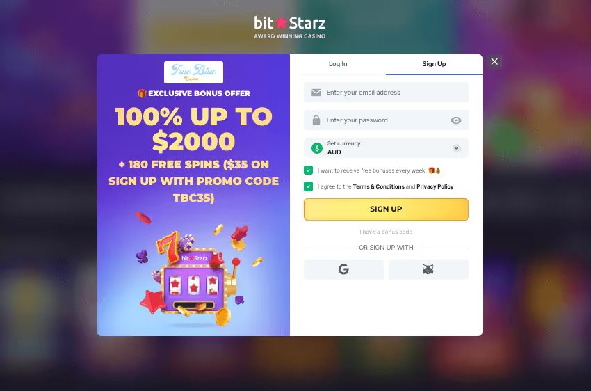 bitstarz casino login